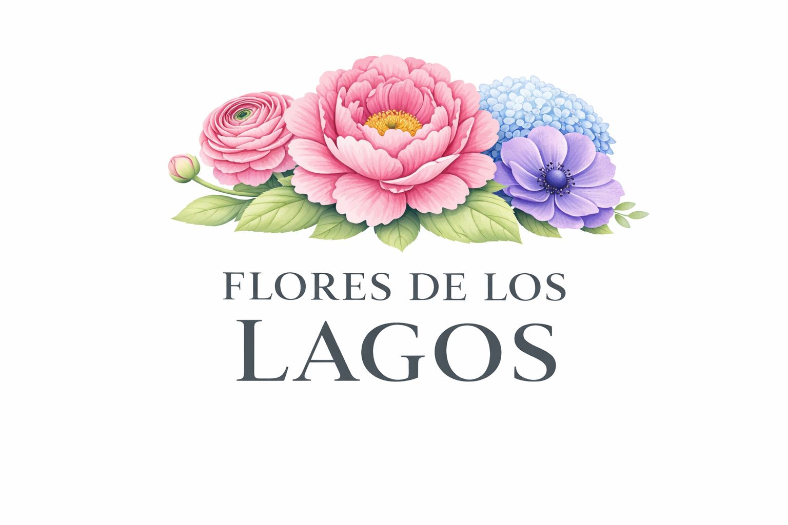 Flores de los Lagos Logo